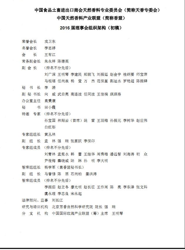 商会天然香料专委会成立暨品牌建 商会天然香料专委会成立暨品牌建